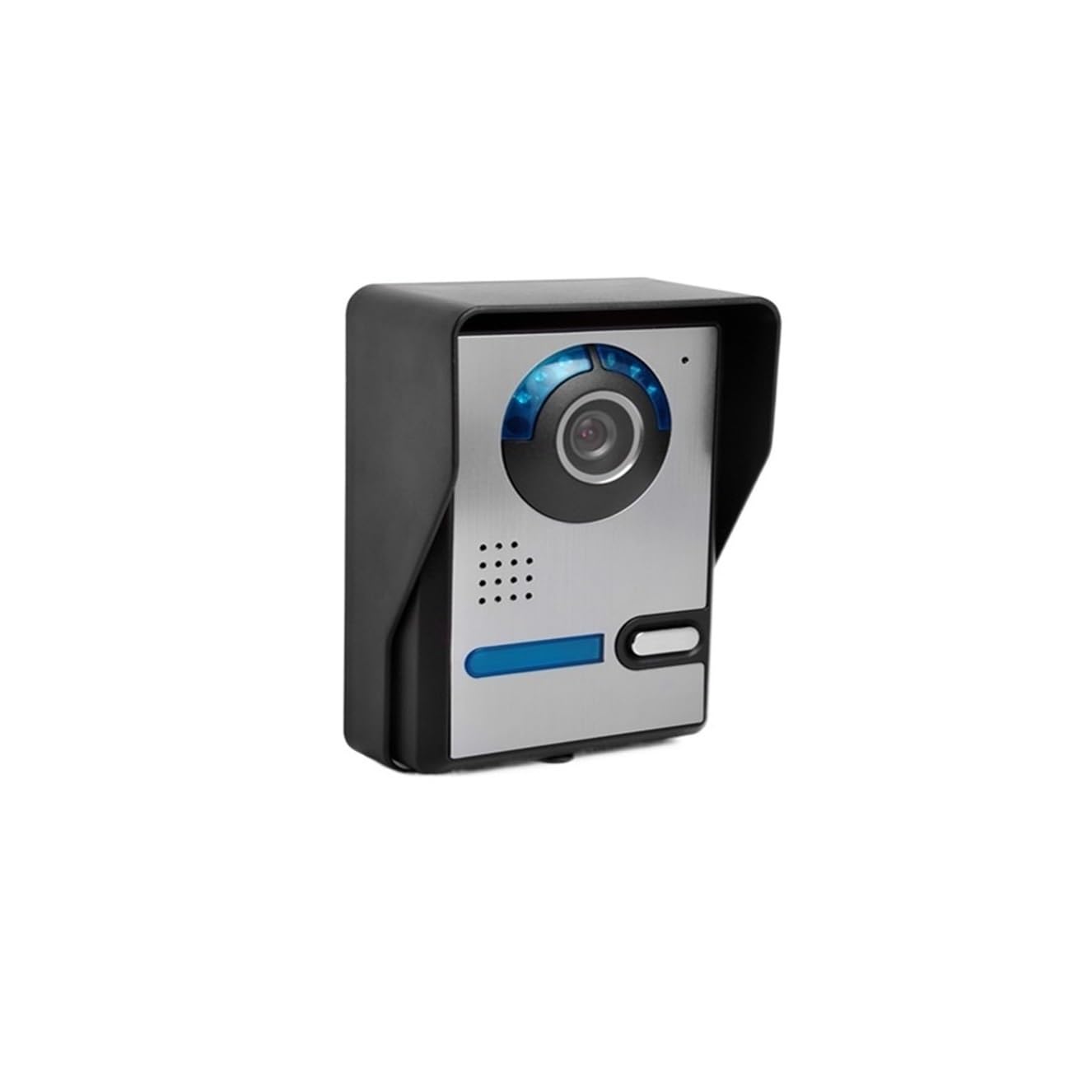 Interphone vidéo 7 pouces filaire avec sonnette extérieure étanche et caméra infrarouge 1200TVL