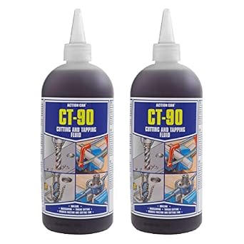 PACK OF 2 500ml Bottle CT-90 Cutting & Tapping Oil Fluid - Drilling, Hacksawing, thread cutting liquid