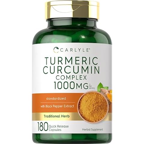 Carlyle Turmeric Curcumin with Black Pepper Cover