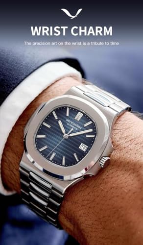 Specht & Söhne 남성용 기계식 시계 오토매틱 사파이어 크리스탈 시계 남성용 40MM 일본 미요타 8215 무브먼트 50M 방수 — 사진 2