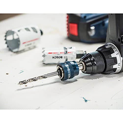 Bosch Professional 1x Power Change Plus Adapter (SDS Plus, Länge 105 mm, Zubehör Lochsäge) – Ansicht 4