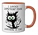 I Survived Cosmetology School Graduation 2025 Ceramic Mug, Orange/White