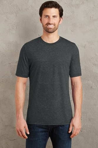 District Made Mens Perfect Tri Crew Tee. DM1303