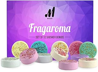 Flagaroma Set of 12 Shower Bombs – Shower Steamers - Aromatherapy – Essential