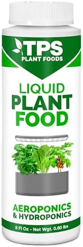 TPS NUTRIENTS Liquid Plant Food 8 oz bottle for aeroponics and hydroponics
