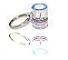 EZ Splitz Small Clear Blunt Splitter With Solid Steel Keychain