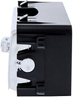 Vista 3 de C2W Ventilación de tablero central de aire acondicionado de plástico cromado para Kenworth T660, W900, T800, C500 200618