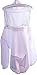 Beekeeping Veil With Bee Keeping Suit - Professional Small/Medium Beekeeper Jacket Pull Over Smock Round Hat & Protective Long Sleeve Beehive Supplies For Head Neck Face Protection (1 Piece, White)