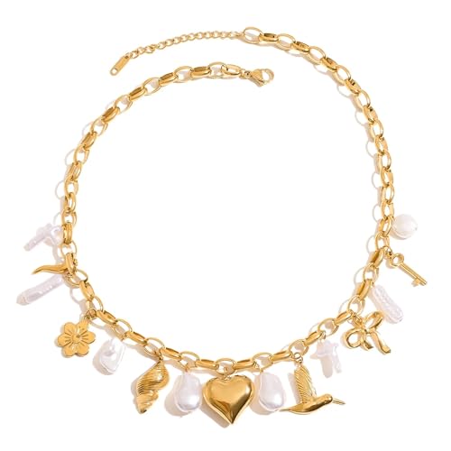 Bijoux coquillages perle en acier inoxydable pour sublimer vos looks d'été et colliers DIY