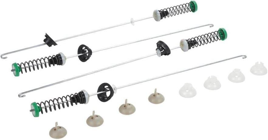 Whirlpool W11130362 Genuine OEM Top Load Washer Suspension Rod Kit Replacement Part – Replaces W10594080, W10735786, W10748956, W10780040, and more