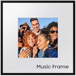 Samsung LS60D Music Frame Smart Speaker with Dolby Atmos Audio, Q-Symphony, Customizable Design, Wide Range Sound, Wireless Wi-Fi and Bluetooth Music Streaming, HW-LS60D/ZA
