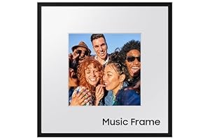 Samsung LS60D Music Frame Smart Speaker with Dolby Atmos Audio, Q-Symphony, Customizable Design, Wide Range Sound, Wireless Wi-Fi and Bluetooth Music Streaming, HW-LS60D/ZA (Newest Model)