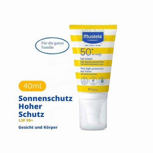 Mustela Very High Protection LSF 50+ Sonnencreme für das Gesicht, 40 ml – Ansicht 2