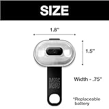 Max & Molly Matrix Ultra LED, Hundelicht für Geschirr, Leine & Halsband, Schwarz, Wasserfest, USB Wiederaufladbar, Hundelampe LED, Hunde Leuchtanhänger für mehr Sicherheit bei Nacht