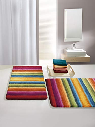 Meusch Bath Mat, Multicoloured, 70 x 120 cm