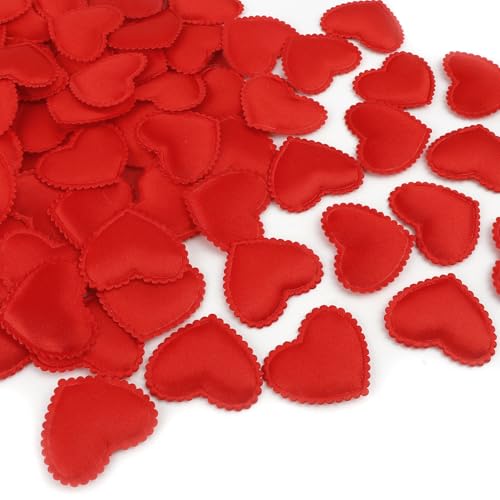 Confettis colorés en forme de cœur déco Saint-Valentin et Noël