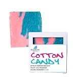 Bluebyrd Soap Co. Cotton Candy Soap Bar For Kids | Sweet Scented Fun Soap Bar For Kids & Children |