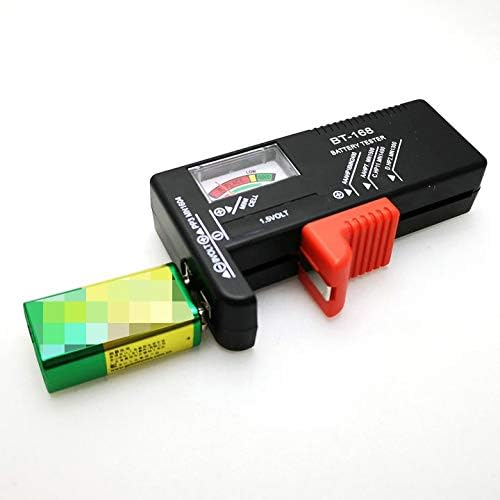 Bouclel Battery Tester Button Cell Batteries Universal Battery Checker battery tester for aaa,aa,c,d, 9v rechargeable c batteries battery tester for all batteries