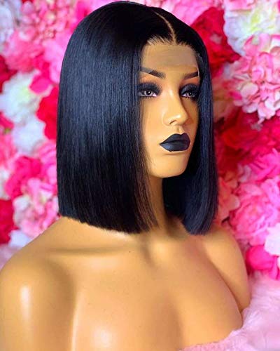 AIBASI 13×6 Lace Front Wigs Human hair wigs Straight Wigs Brazilian Virgin Human Hair Lace Wig With Baby Hair Glueless Natural Color