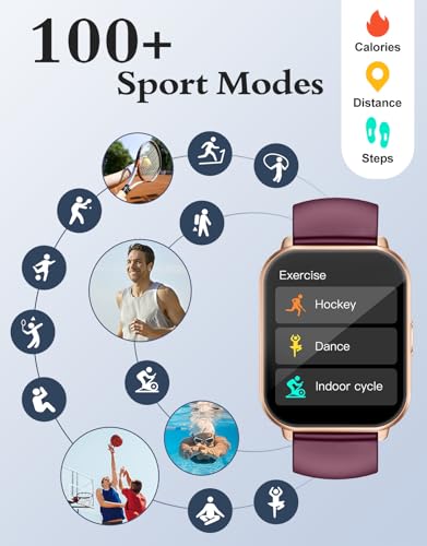 RUIMEN Smart Watch with HD Touch Screen & Fitness Tracking - Image 3