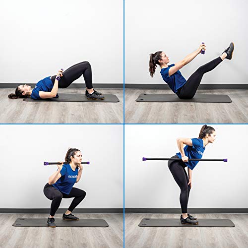 Synergee 5 lb Workout Bar – Weighted Bar for Home Gym by Synergee - Image 5