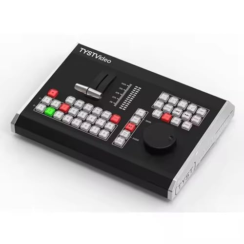 TY-REW680 PRO Vmix �X�C�b�`���[�R���g���[���p�l�� ���A���^�C�����C�u�X���[���[�V�����Đ��L�[�{�[�h 4K HD �o�[�`�����X�^�W�I���R�[�f�B���O�X�C�b�`���[ ����������p �j���[���f�B�A YouTube Ins