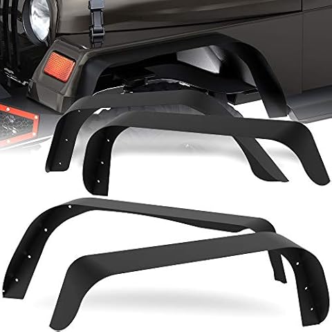 OEDRO Flat Fender Flares for Jeep Wrangler TJ & LJ Cover