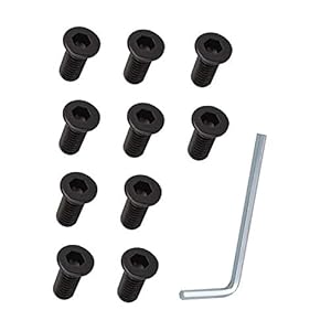 Create idea 10Pcs Electric Scooter M5 Handlebar Hex Screws with Wrench Skateboard Accessories Compatible with Xiaomi M365 1S Essential Pro 2