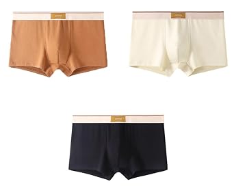 Lymio Men Underwear Trunk | Briefs | Premium Mens Underpants | Breathable Premium Cotton Trunk with Soft Elastic Waistband | Comfortable Stretch Fit | All-Day Fresh (Cotton-Pack of 3)