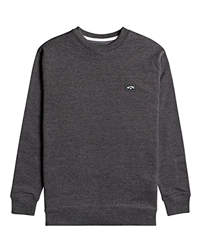 BILLABONG Garçon All Day Crew Boy Sweatshirt, Noir, 14 ans EU