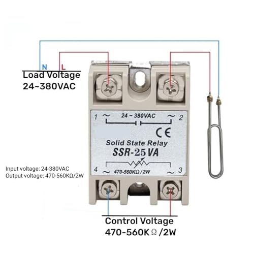 Solid State Relay SSR haute précision pour tension AC