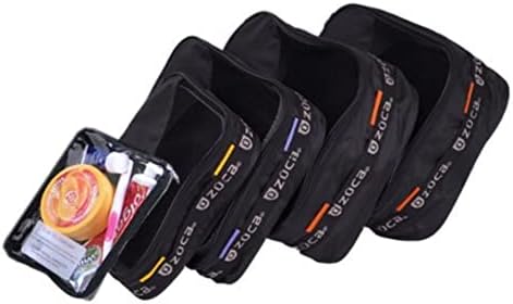 ZUCA Utility Pouches: Nylon Organizers with Clear Tops, Stacks Inside Bags Like Drawers