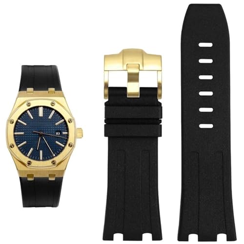 AP Abby 15703 ロイヤルオーク オフショアシリーズ ウォッチチェーンアクセサリー 28mm ウォッチバンド用ラバーシリコンストラップ