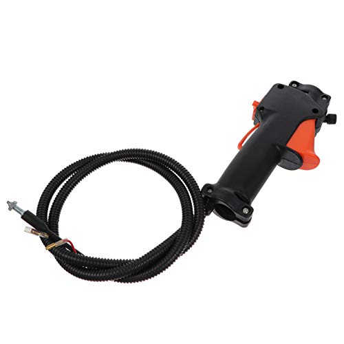 BESPORTBLE Interruptor de cortacésped cortacesped podadora Piezas de Recortadora de césped motosegadora Trabajo cortadoras de césped Cable Pro Manejar Control del Acelerador el plastico Black
