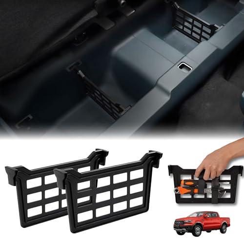ZNZMAIO 2 PCS Fit Fuel Version Under Seat Storage Divider ...