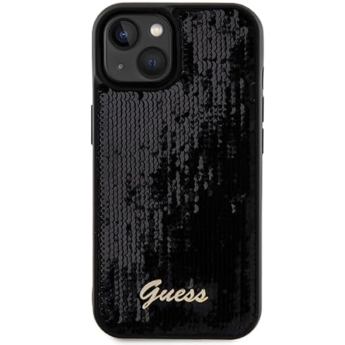 Guess Sequin Script Metal Coque pour iPhone 14 - vue 4