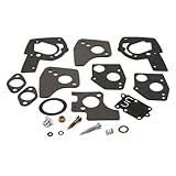 Carburetor Overhaul Kit For Briggs & Stratton Part Number 495606, 494624. Kit Exceeds OEM Specs, Is Compatible With Up To 25% Ethanol In Fuel.