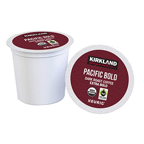 Kirkland Signature Pacific Bold Coffee, Dark, 120 K-Cup Pods #TOP3