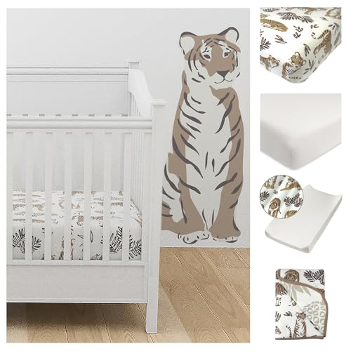 Image of HonestBaby 7 & 5 Piece Sweet Dreams Nursery Gift Set 100% Organic Cotton for Baby Boys, Girls