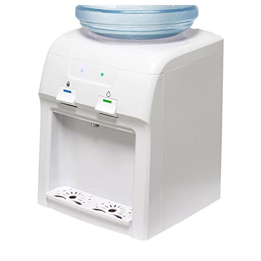 Vitapur Countertop Room Cold Water Dispenser, White
