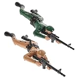 Soldats rampants électriques - une finition soignée et une apparence créative garantissent sa popularité et son côté pratique, figurines de soldats rampants