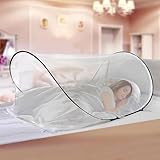 EHOENTROPY Moustiquaire de voyage - 200 x 80 x 56 cm - Pop Up - Tente...