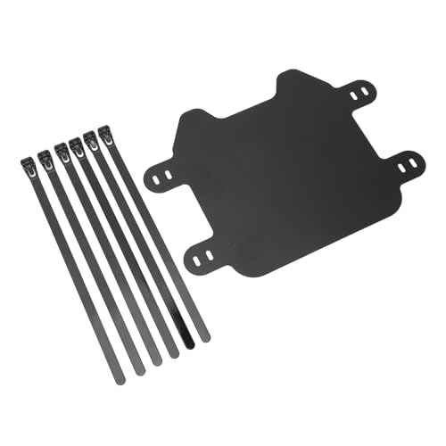 SUR-Ron Light Bee Light S, Bereit für die Installation, Schwarzes Nummernschild Vorne, Stabiles Motorrad-Nummernschild