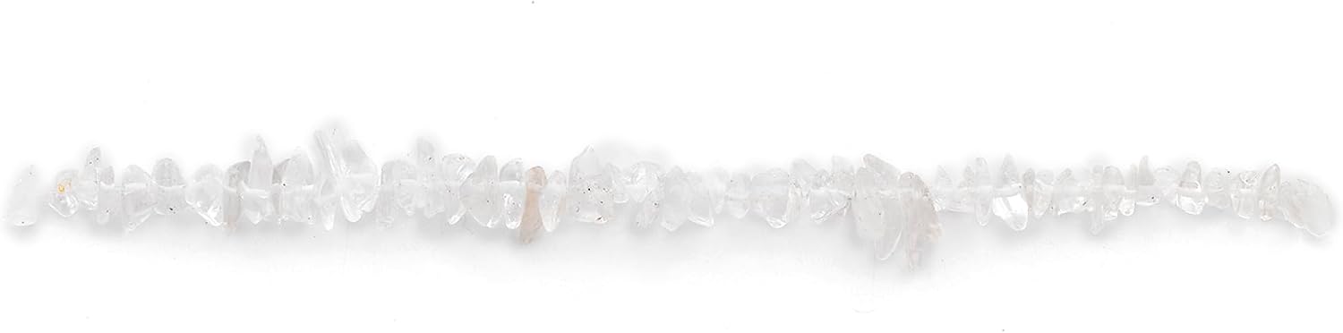 Expo International 6" Rock Crystal Chips 6 Inch Strand | Crystal