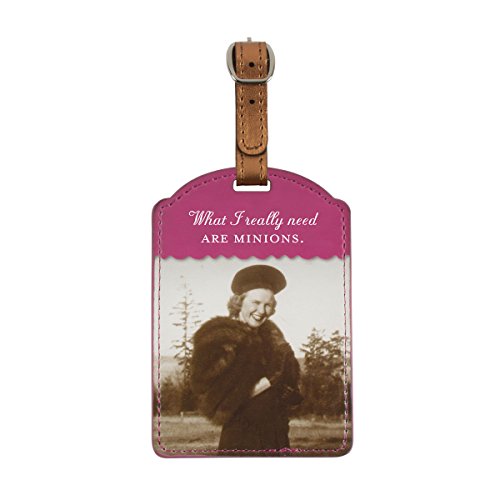 Shannon Martin Design Luggage Tag, Minions