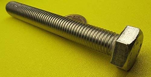 18-8 A2 Stainless Steel Hex Bolts FT M14 x 2 mm x 110 mm Long 5 pcs