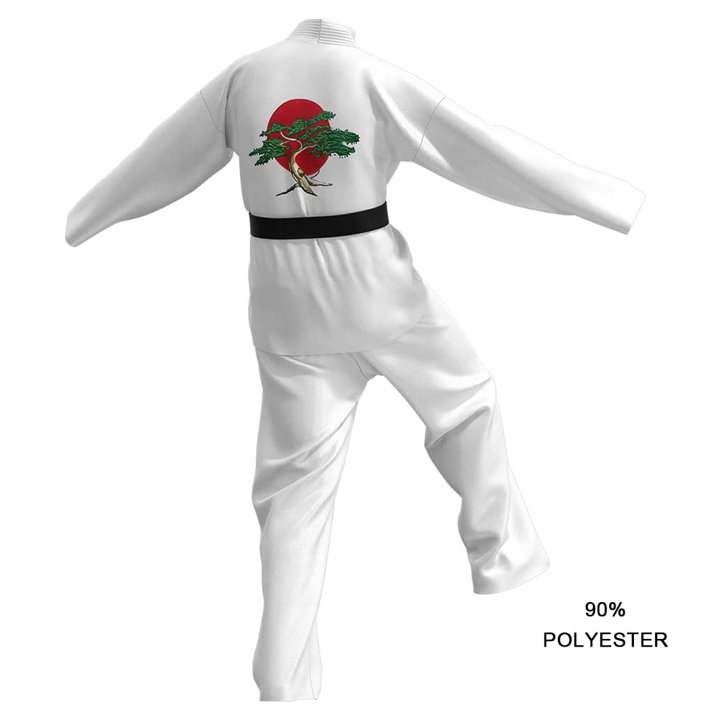 Strój do karate dla dzieci, dziewczynek, wygodny, profesjonalny strój do judo, dla chłopców, dekolt w serek, taekwondo, strój z paskiem