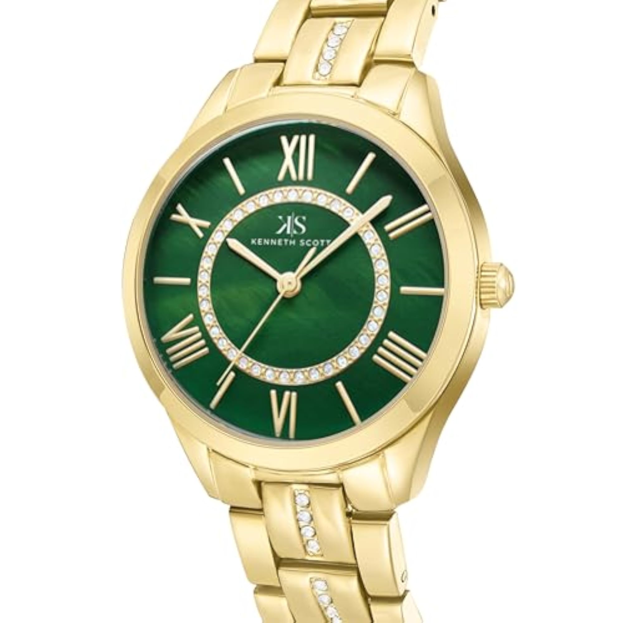 Women's Analog Display Alloy Strap Watch - K23510-GBGH