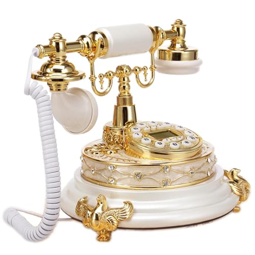 Téléphone à l'ancienne des années 1960 avec fonction recomposition