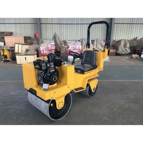 Máquina de rolo rodoviário de alta eficiência, equipamento de projeto de construção, tipo de conduçã